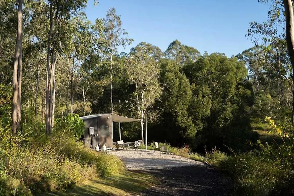 Casa de Férias Hill Creek Tiny House 2 By Tiny Away Vila Perwillowen Austrália